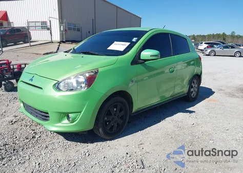 2015 Mitsubishi Mirage Es from USA, damaged, VIN ML32A4HJ5FH008974